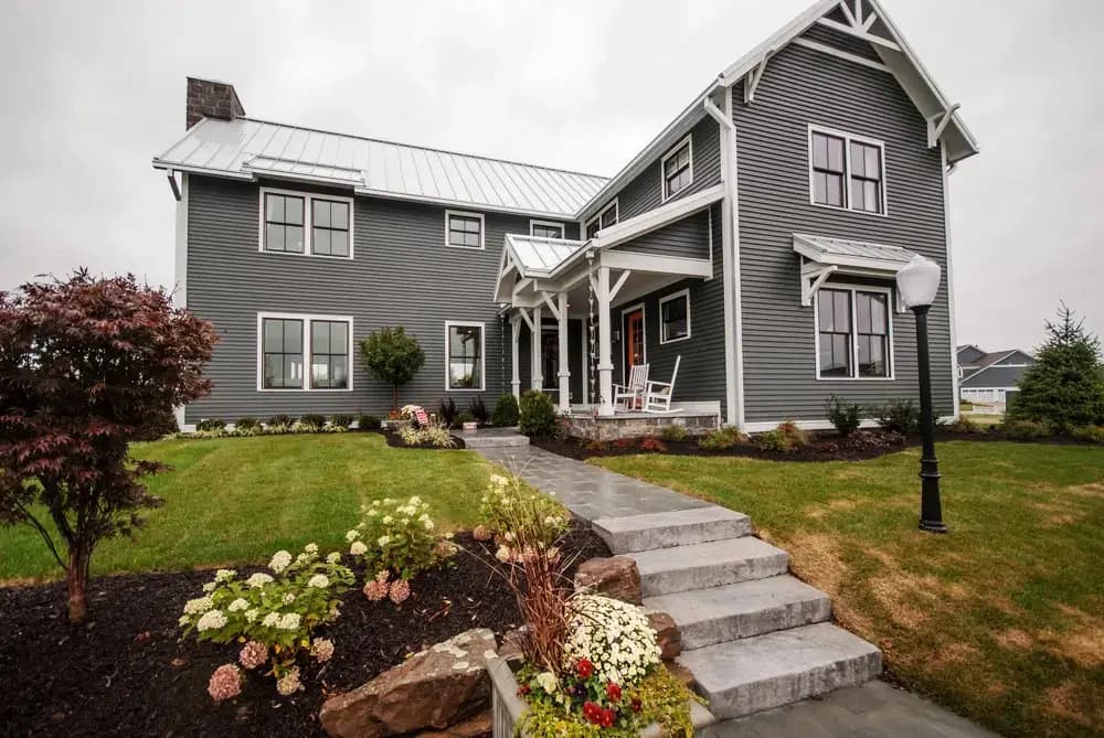 Sudbury Hardie® Iron Gray Statement Home