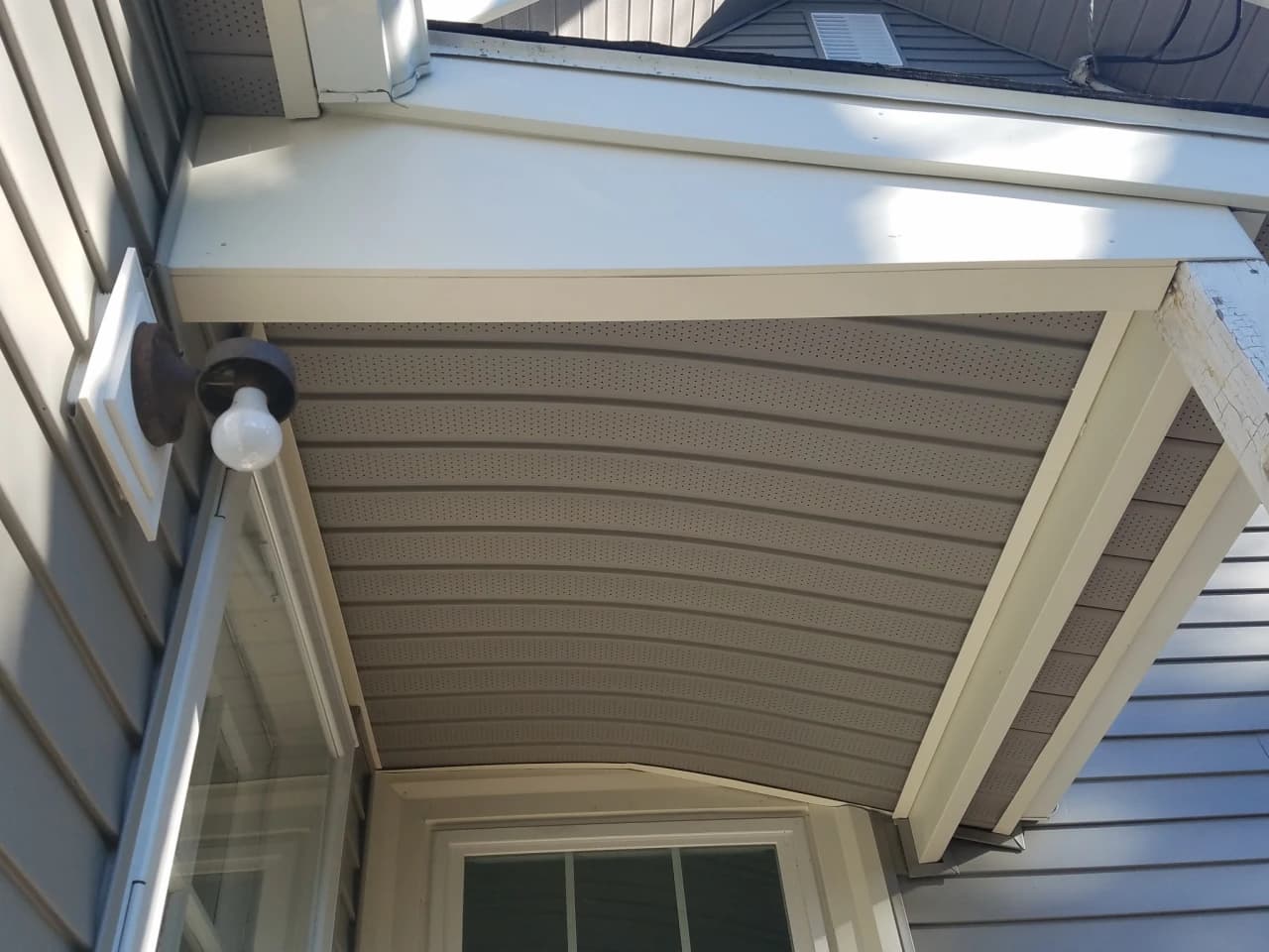 Framingham Seamless Gutter Install — photo 3