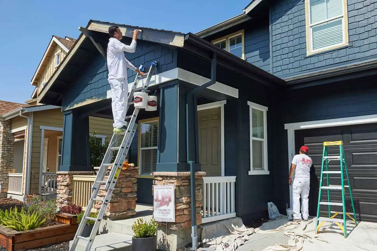 Lexington Colonial lead-safe practices Repaint