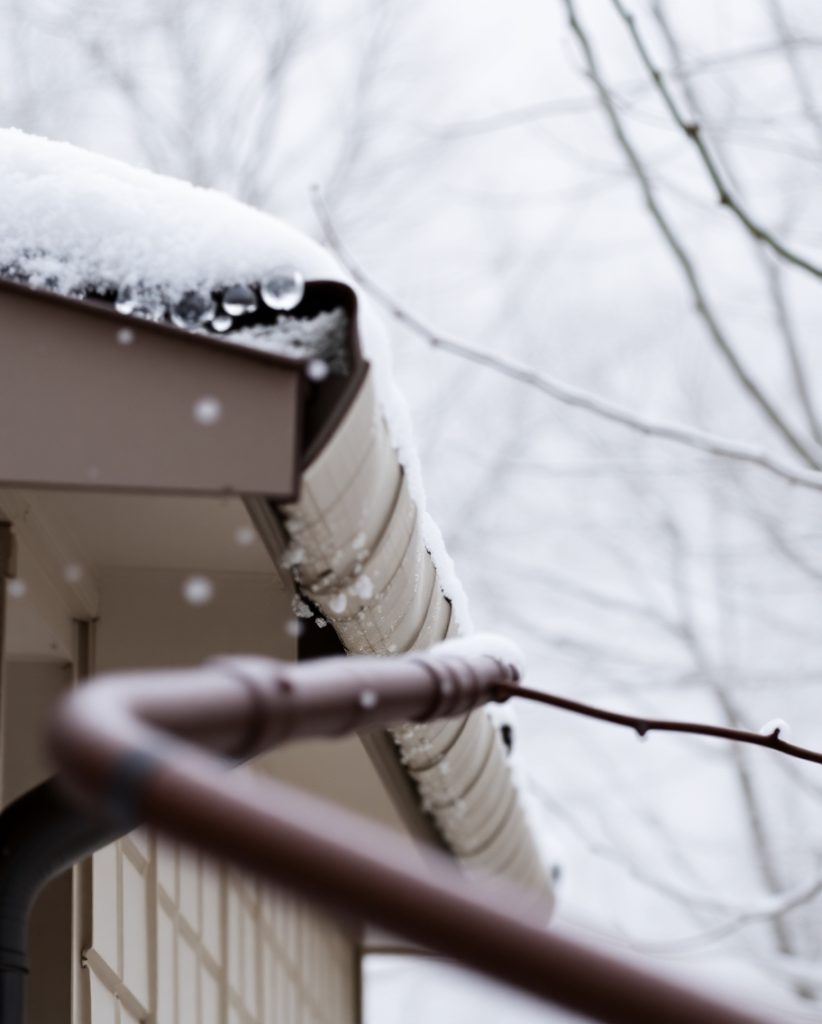 Why new Seamless Gutters & Downspout for winter?